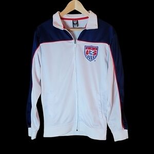 United States USA Officially Licensed Rhinox Track Soccer Jacket, Size Small